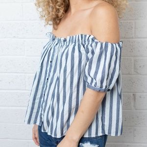 Off the Shoulder Zara Blouse